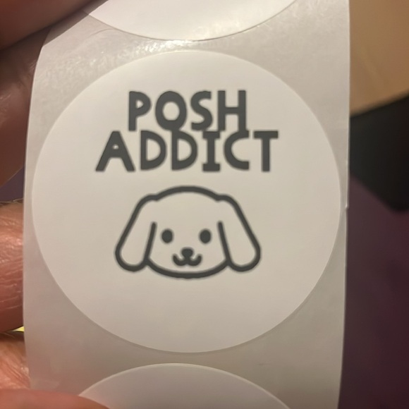 (50)  2” Custom Posh Clóset Stickers Choose Your Colors and Words - Picture 12 of 17